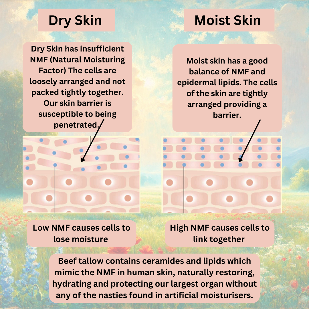 Tallow & Raw Honey Body Balm (Golden Orange Scent) ::